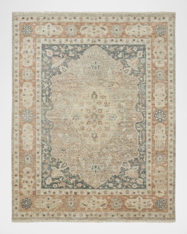 Ellington Hand-Knotted Rug, 4' x 6'